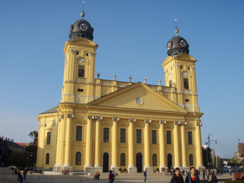 Debrecen Reformed Great Church, Debrecen, Eastern Hungary, Hungary